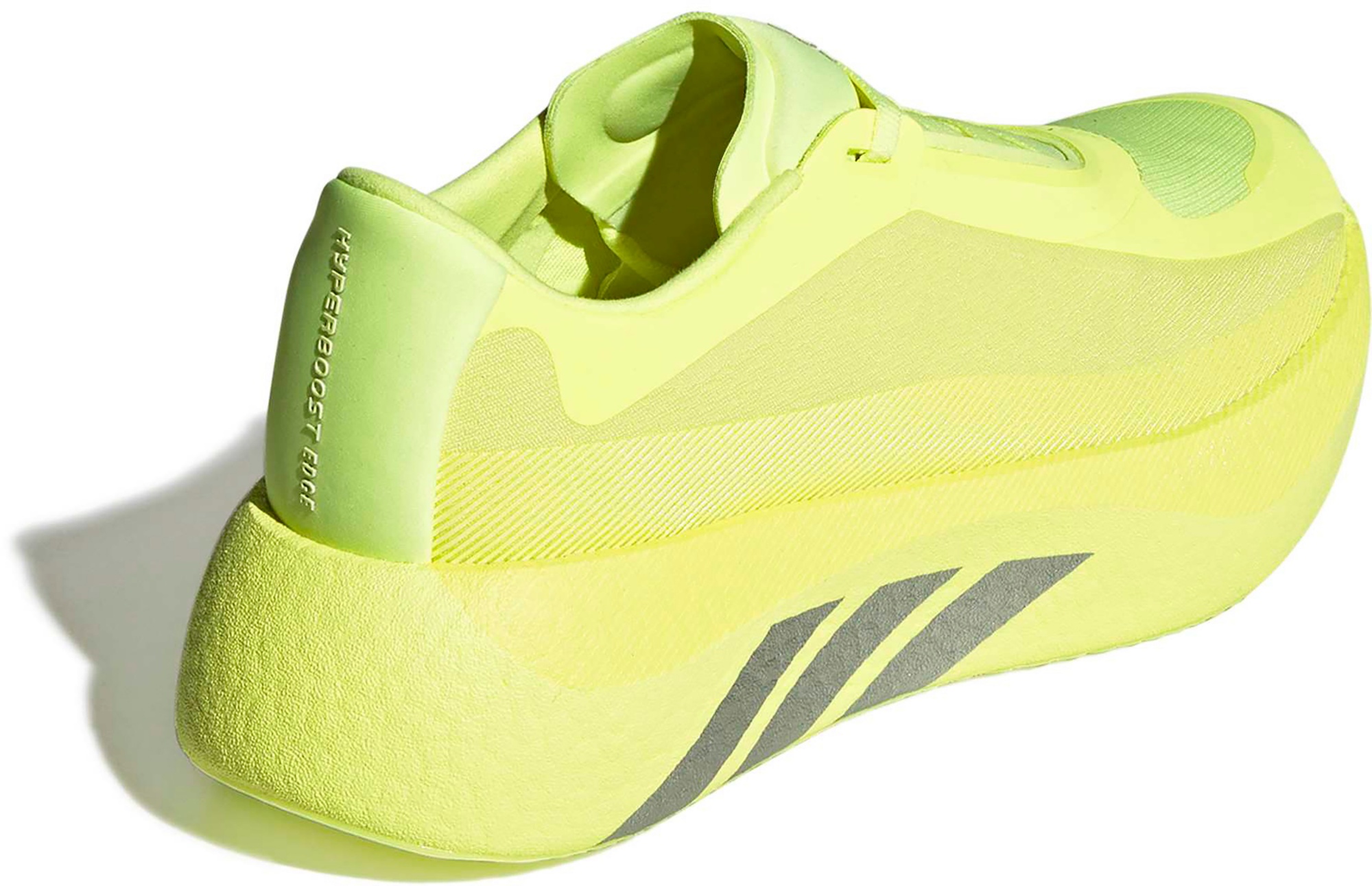 adidas Women's Hyperboost Edge Running Shoes - Hi-Res Yellow/Matte Silver/Lgh Solid Grey - View 7