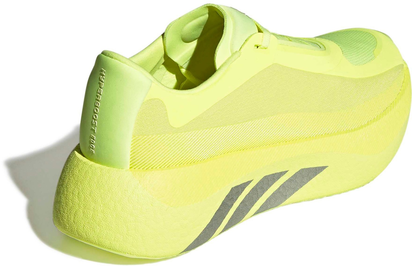 adidas Women's Hyperboost Edge Running Shoes - Hi-Res Yellow/Matte Silver/Lgh Solid Grey - View 7