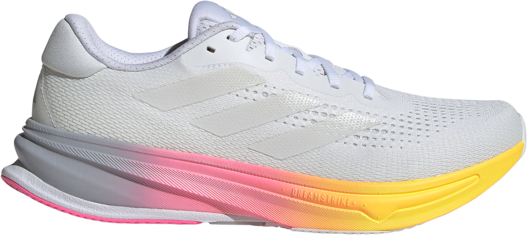 adidas Men's Supernova Rise Running Shoes - White/Pink - View 1