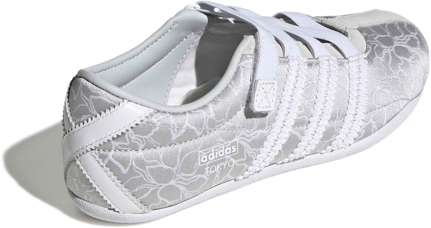 adidas Tokyo Women's MJ Shoes - Silver/White/Grey - View 5