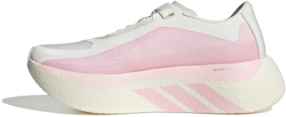 adidas Women's Hyperboost Edge Running Shoes - White/Pink - View 5