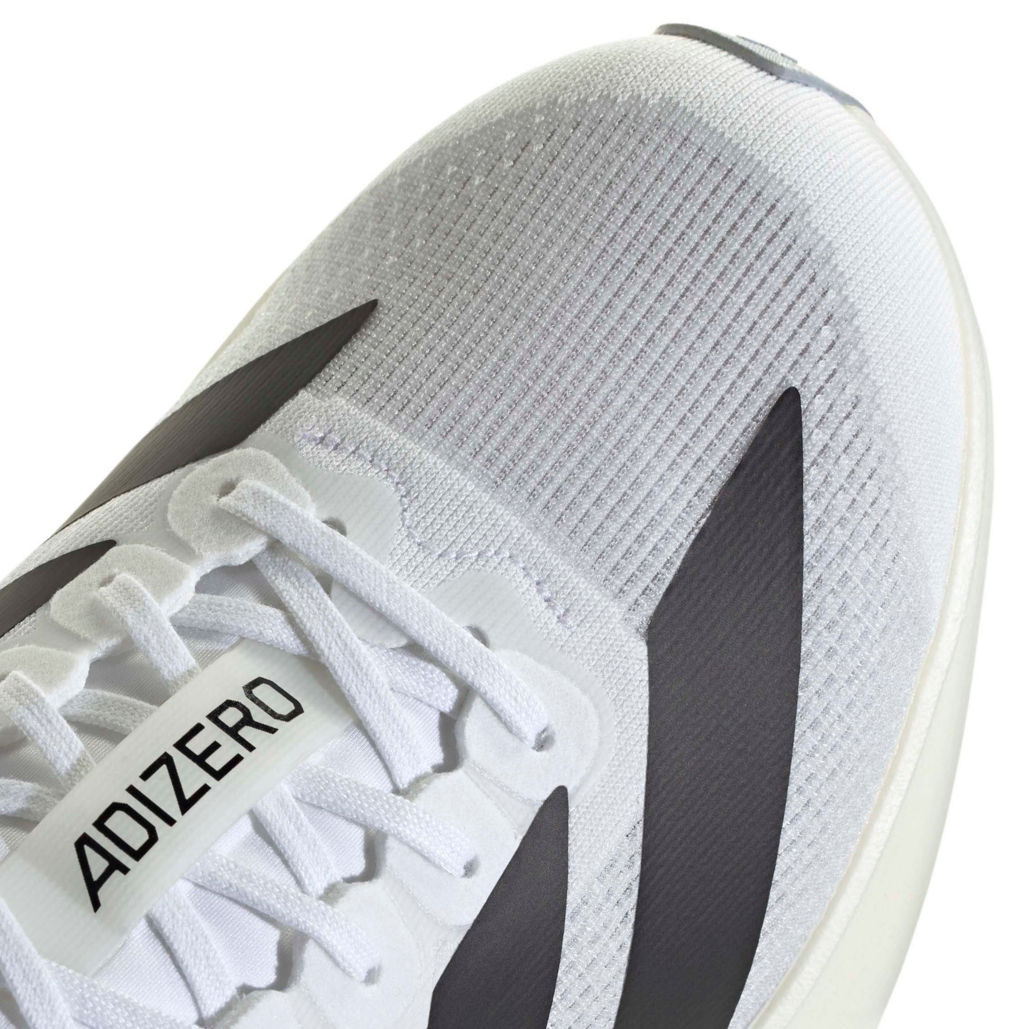 adidas Women's Adizero EVO SL Running Shoes - White/Black/White - View 7
