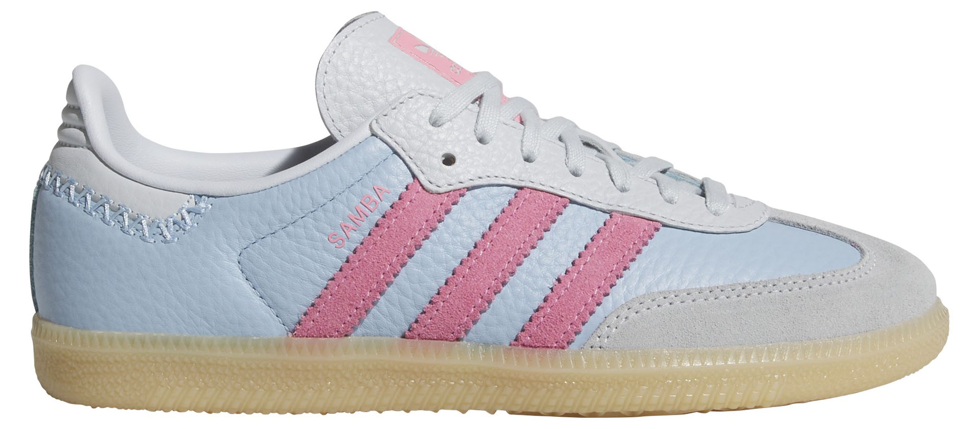 adidas Kids' Grade School Samba OG Shoes - Blue - View 1