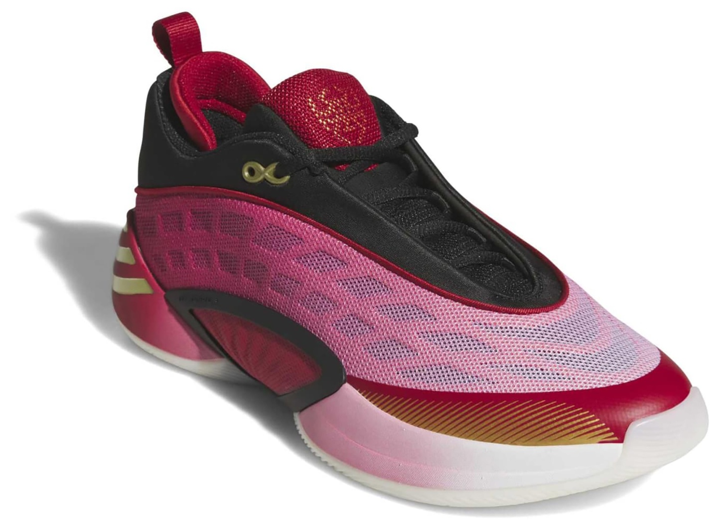 adidas D.O.N. Issue #8 Basketball Shoes - Ftwr White/Team Victory Red/Core Black - View 5