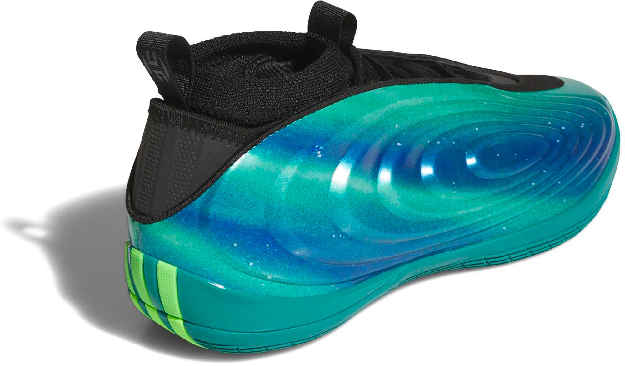 adidas Harden Volume 10 'Northern Lights' Basketball Shoes - Sub Green/Green Spark - View 6