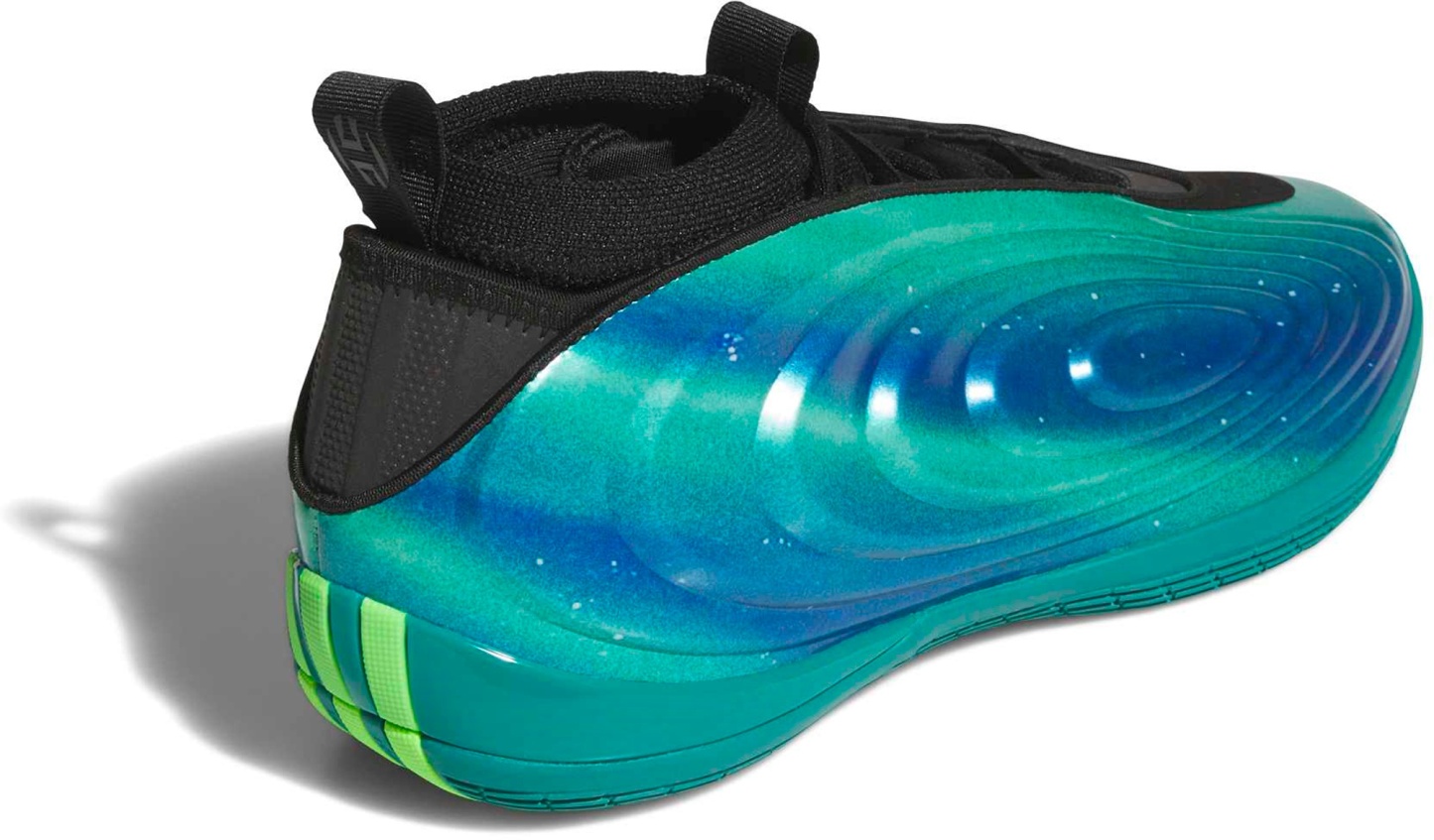 adidas Harden Volume 10 'Northern Lights' Basketball Shoes - Sub Green/Green Spark - View 6