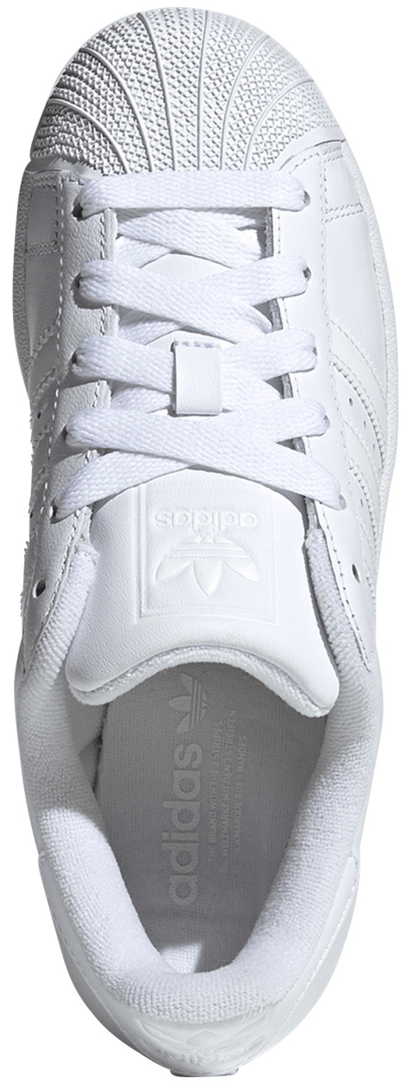 adidas Kids' Grade School Superstar II Shoes - White - View 2
