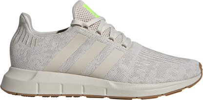 adidas Men's Swift Run 1.0 Shoes - White/Lucid Lemon - View 1
