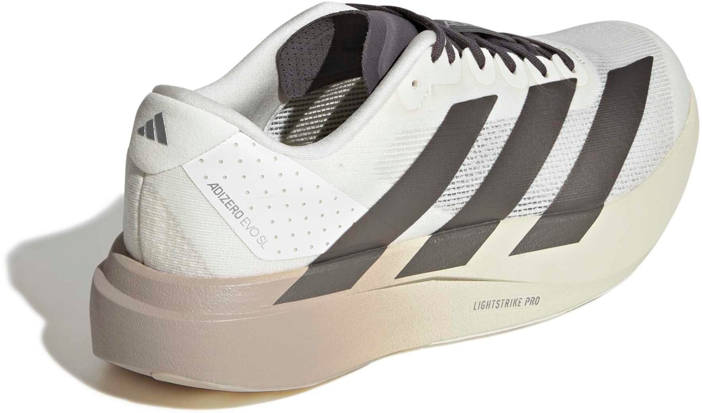 adidas Men's Adizero EVO SL Running Shoes - Coffee/White - View 6