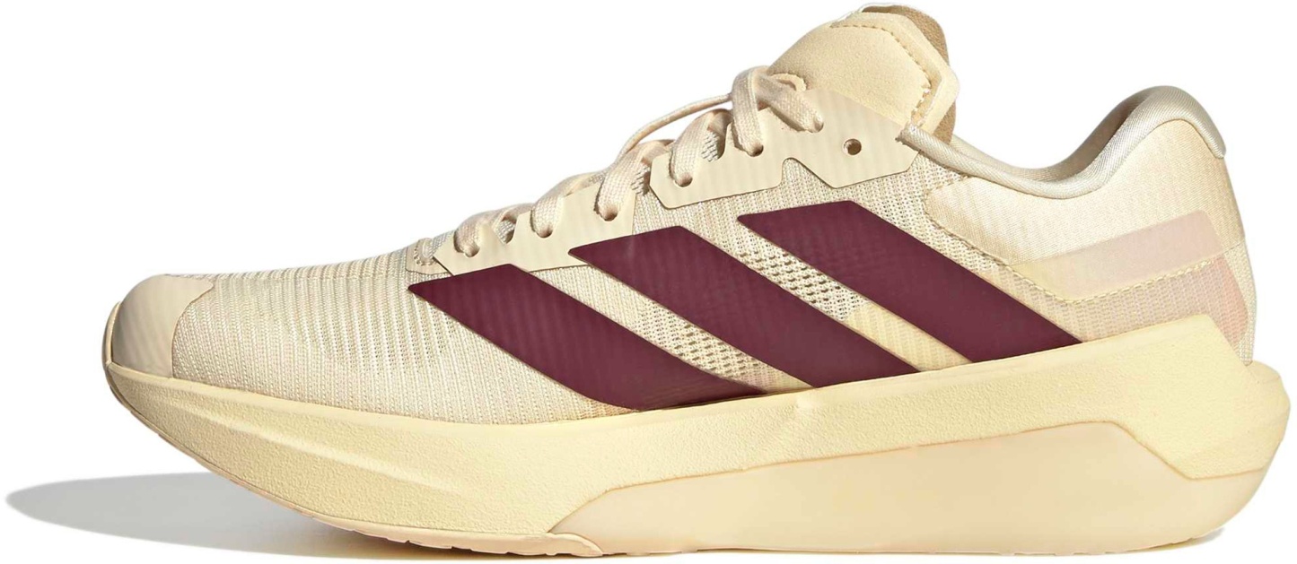 adidas Women's Adizero Dropset Pro Training Shoes - Warm Vanilla/Maroon - View 4