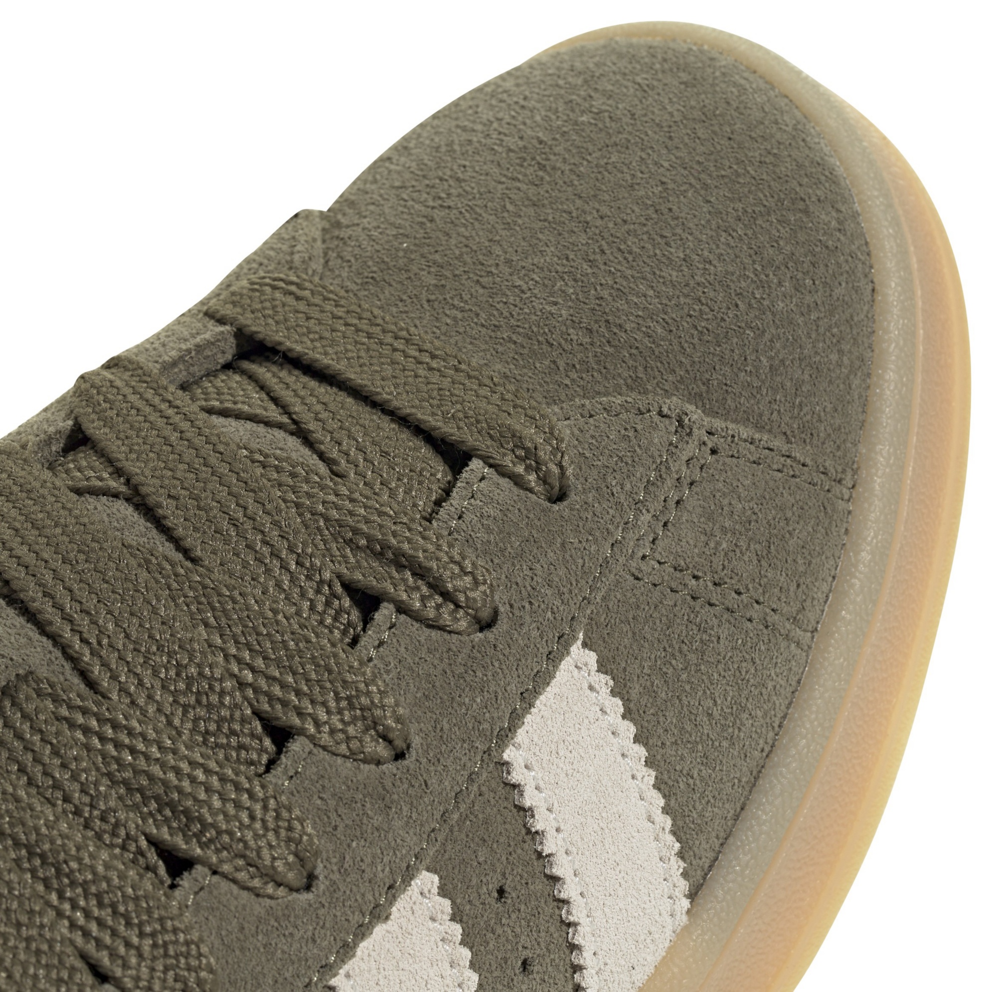 adidas Men's Campus 00s Shoes - Olive/Gum - View 4