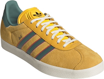 adidas Gazelle Bob Marley Shoes - Bold Gold/None/Ruby - View 8