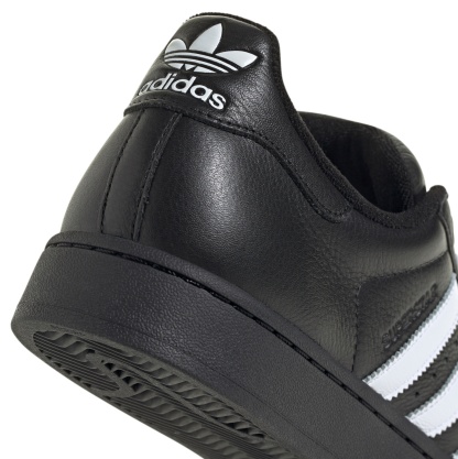 adidas Men's Superstar II Shoes - Black/White/Black - View 8