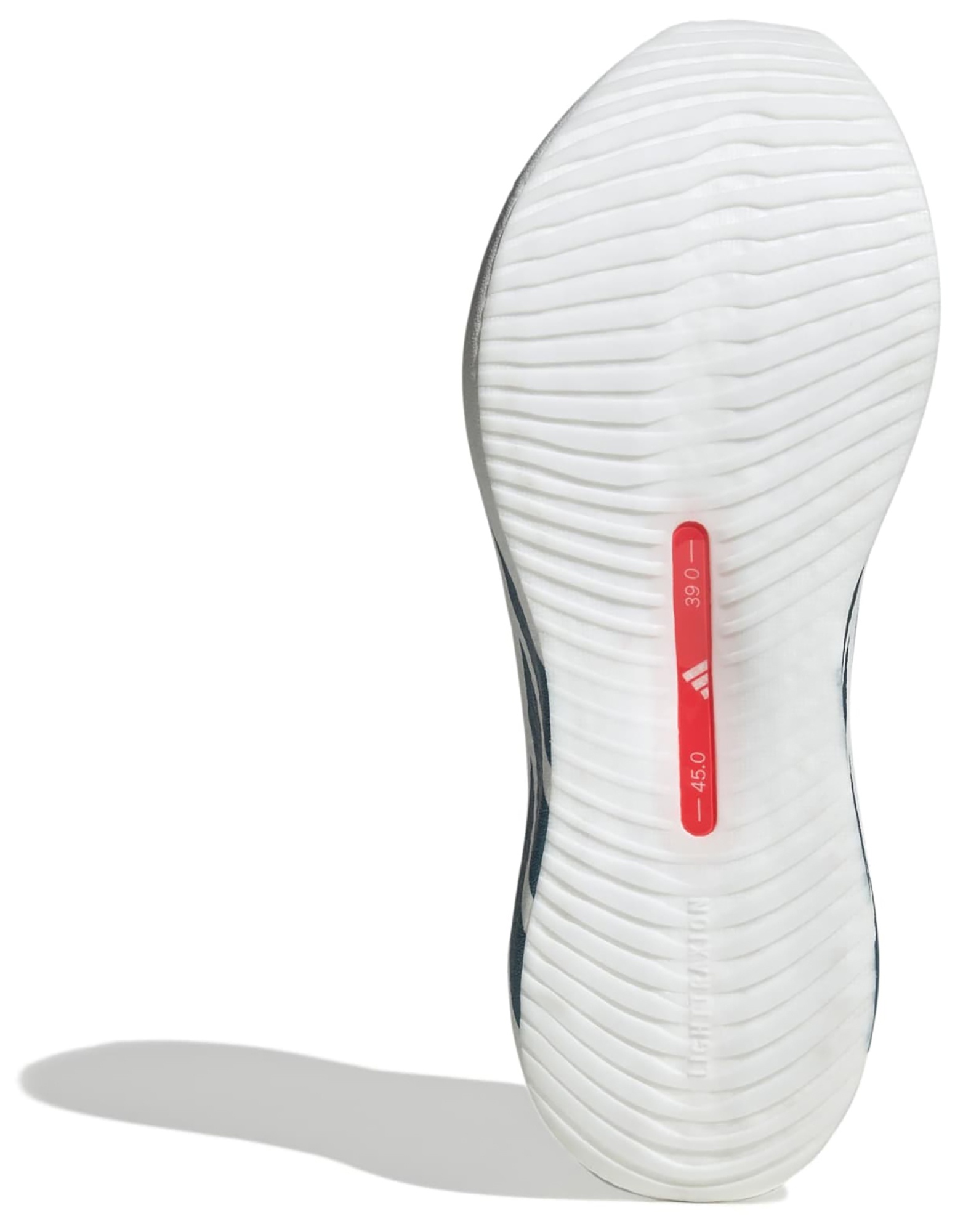 adidas Men's Hyperboost Edge Running Shoes - White/Petrol Mtlc/Lucid Red - View 4