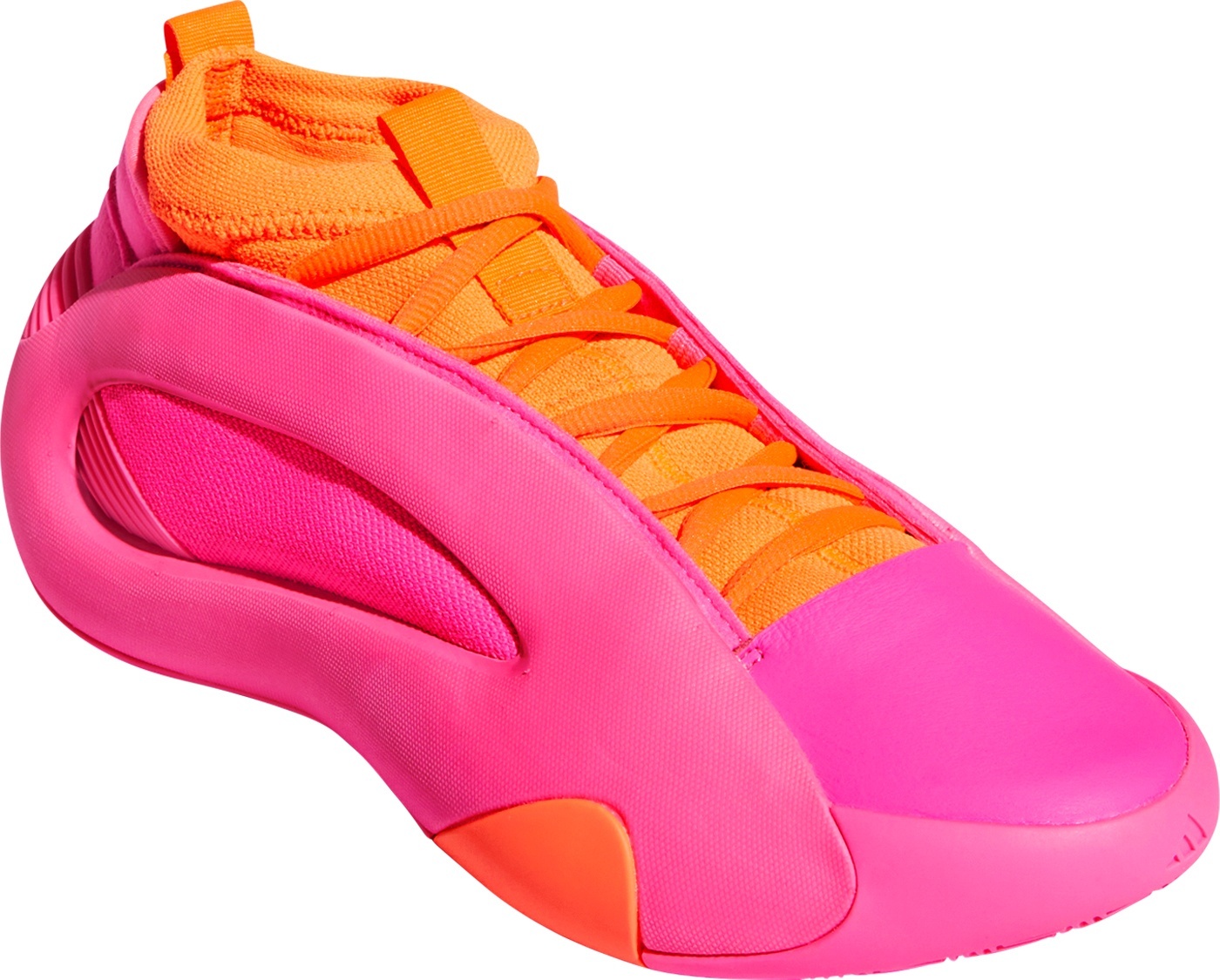 adidas Harden Volume 8 Basketball Shoes - Neon Pink - View 5