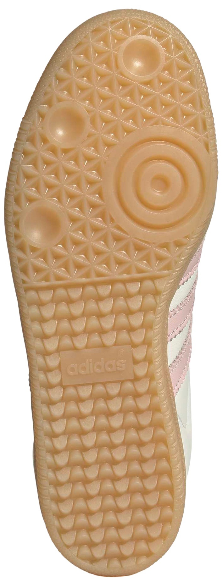 adidas Women's Samba OG Shoes - Off White/Sandy Pink/Gum 3 - View 3