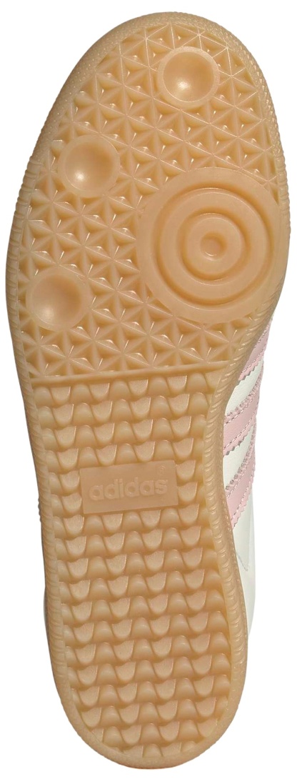 adidas Women's Samba OG Shoes - Off White/Sandy Pink/Gum 3 - View 3