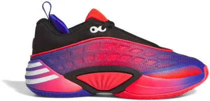 adidas Kids' Grade School D.O.N. Issue #8 Basketball Shoes - Core Black/Lucid Red/Lucid Blue - View 1