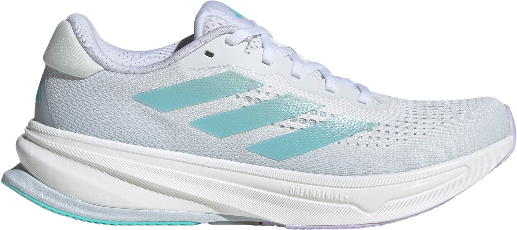 adidas Women's Supernova Rise Running Shoes - White/Green - View 1