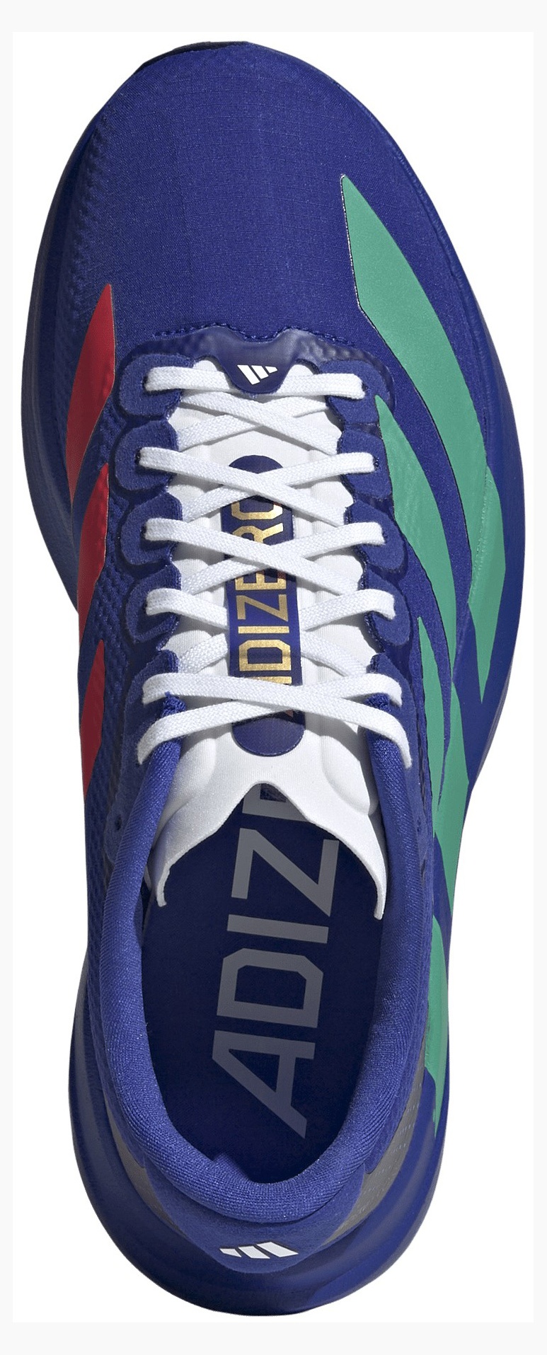 adidas Women's Adizero EVO SL Running Shoes - Lucid Blue/Court Green/Lucid Red - View 2