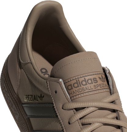adidas Men's Handball Spezial Shoes - Khaki/Brown - View 7