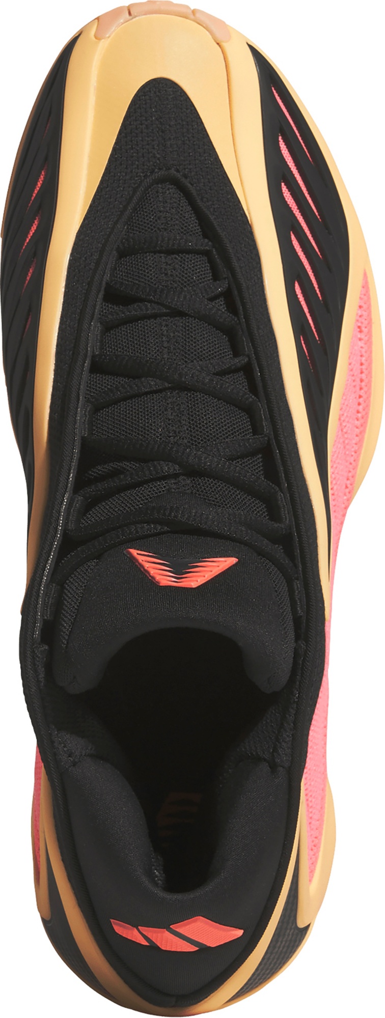 adidas Anthony Edwards 2 'With Love' Basketball Shoes - Black/Red/Orange - View 4
