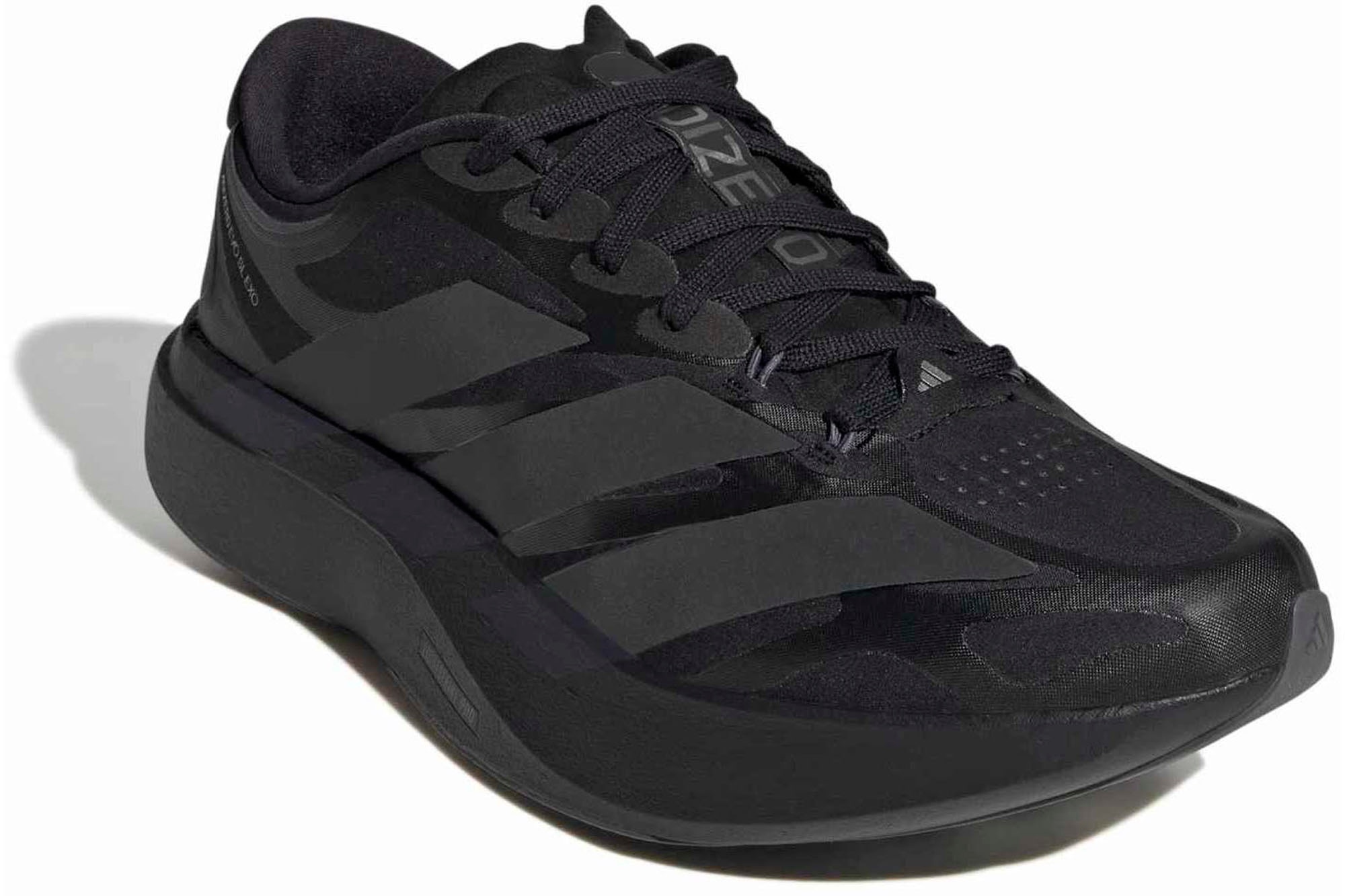 adidas Men's Adizero EVO SL EXO Running Shoes - Core Black/Night Grey/Iron Met - View 5