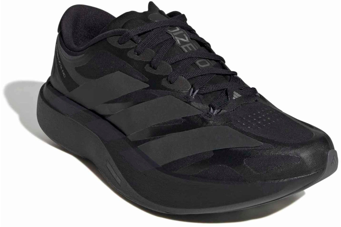 adidas Men's Adizero EVO SL EXO Running Shoes - Core Black/Night Grey/Iron Met - View 5