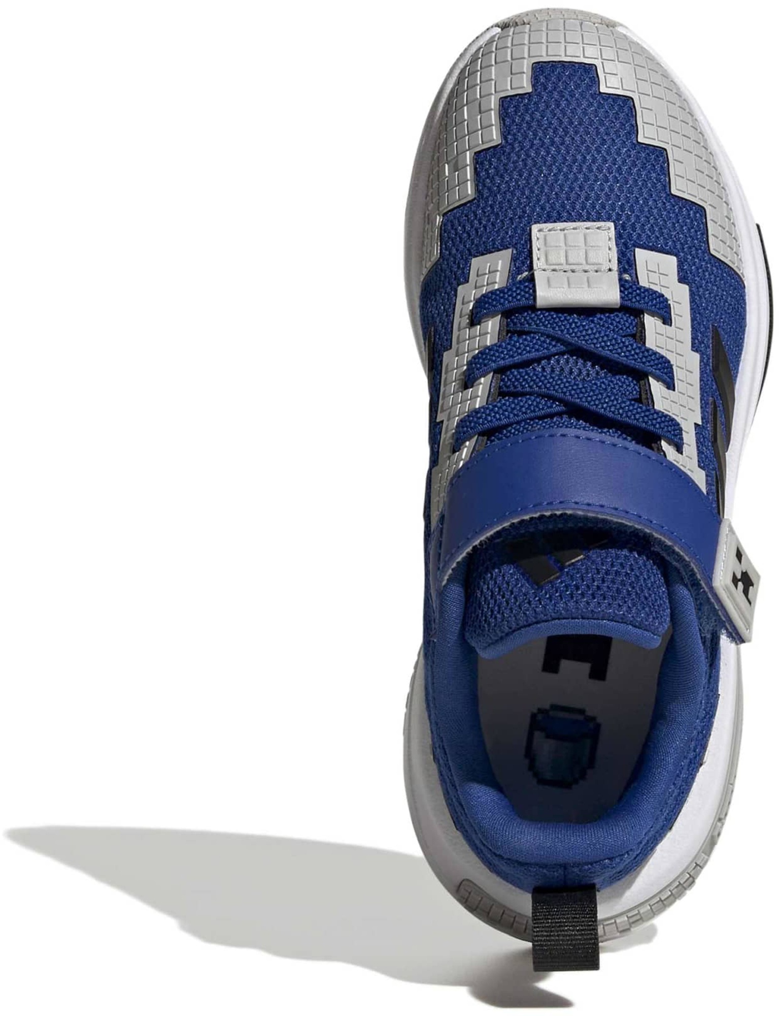 adidas Kids' Preschool Minecraft Pro Shoes - Team Royal Blue/Core Black/Lgh Solid Grey - View 2