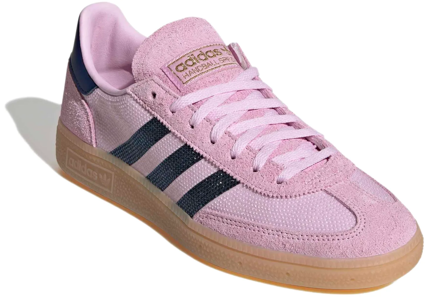 adidas Women's Handball Spezial Shoes - Orchid Fusion/Dark Blue - View 5