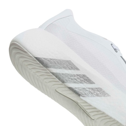 adidas Women's Hyperboost Edge Running Shoes - Ftwr White/Silver Met./Zero Met. - View 9
