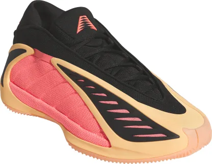 adidas Anthony Edwards 2 'With Love' Basketball Shoes - Black/Red/Orange - View 7
