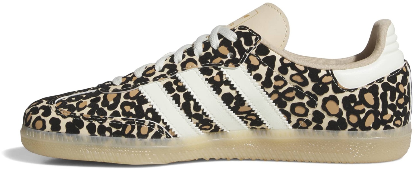 adidas Kids' Grade School Samba OG Shoes - Sand Strata/Ivory/Gum - View 4