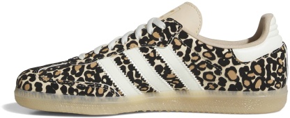 adidas Kids' Grade School Samba OG Shoes - Sand Strata/Ivory/Gum - View 4