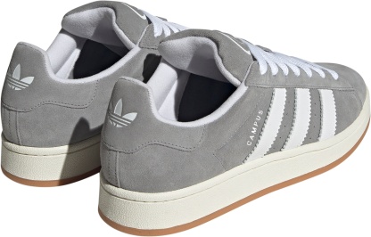 adidas Men's Campus 00s Shoes - Grey/White - View 5