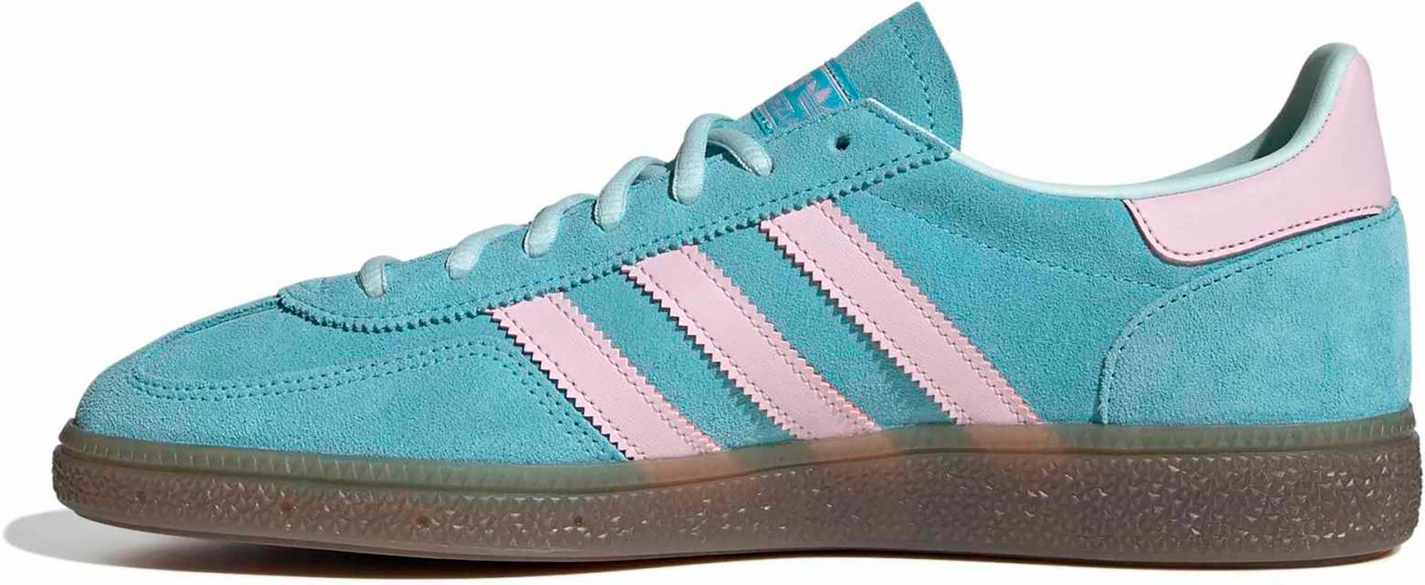 adidas Men's Handball Spezial Shoes - Pulse Aqua/Clear Pink/Gum - View 5