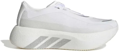 adidas Women's Hyperboost Edge Running Shoes - Ftwr White/Silver Met./Zero Met. - View 1