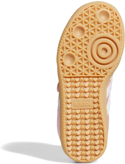 adidas Kids' Preschool Samba Jane Shoes - Wonder Mauve/Ftwr White/Gum 3 - View 3