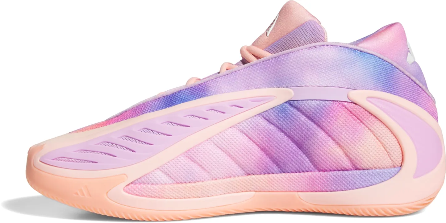 adidas Anthony Edwards 2 'Tie Dye' Basketball Shoes - Haze Coral/Bliss Lilac/Zero Met - View 4