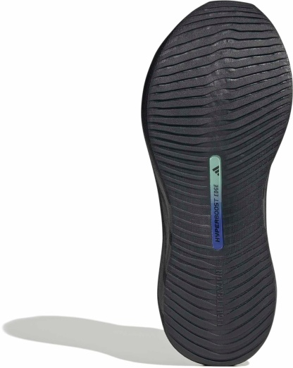 adidas Women's Hyperboost Edge Running Shoes - Carbon/Grey Five/Clear Mint - View 4