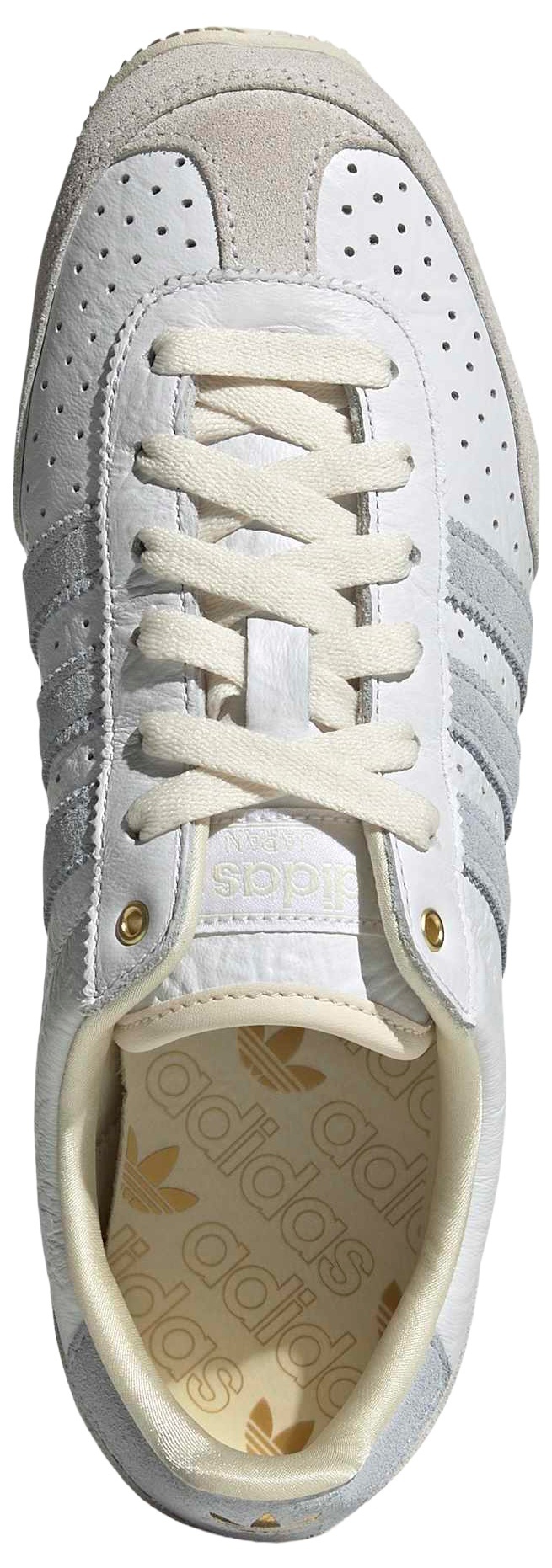 adidas Women's Japan Shoes - Ftwr White/Crystal Sky/Gold Met - View 2