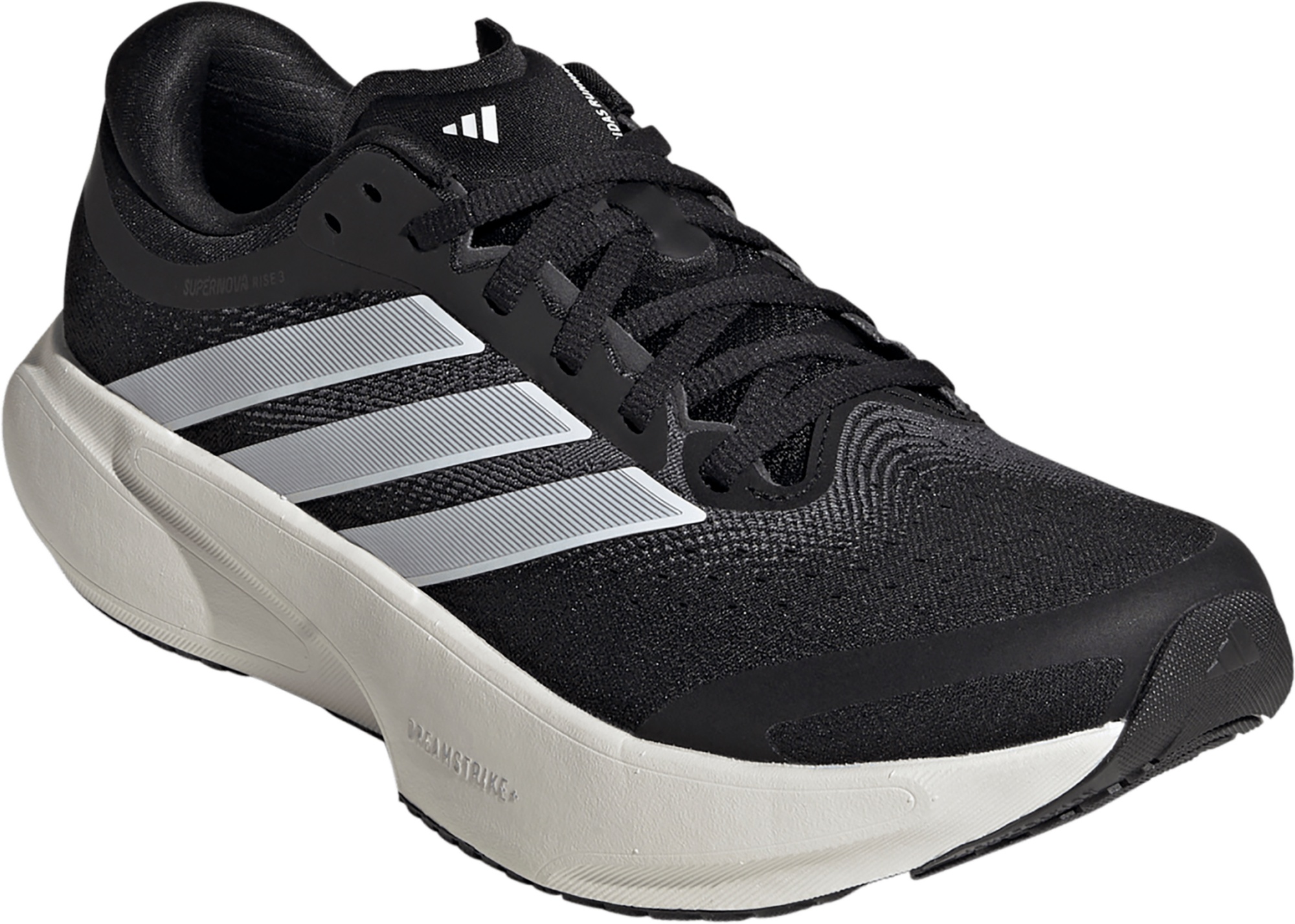 adidas Women's Supernova 3 Running Shoes - Black/White/Black - View 5