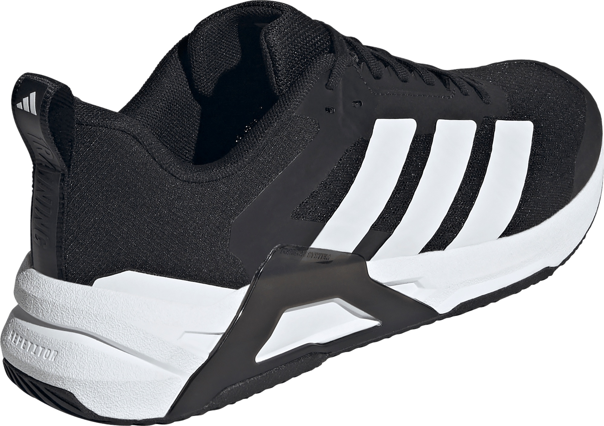 adidas Men's Dropset 3 Trainer Shoes - Black/Ftwr White/Red - View 6