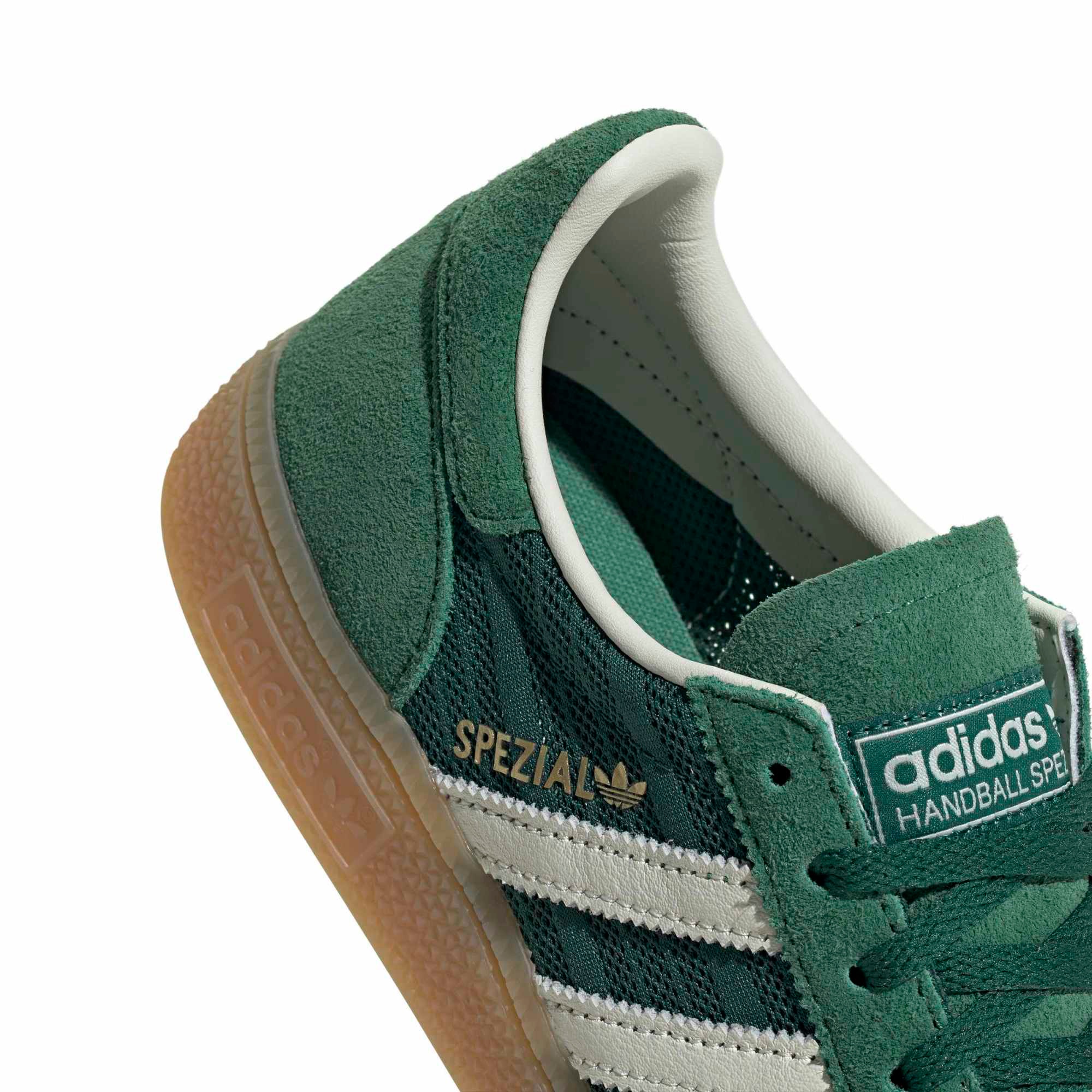 adidas Women's Handball Spezial Shoes - Cllgte Grn/Wht/Blanch Grn - View 8