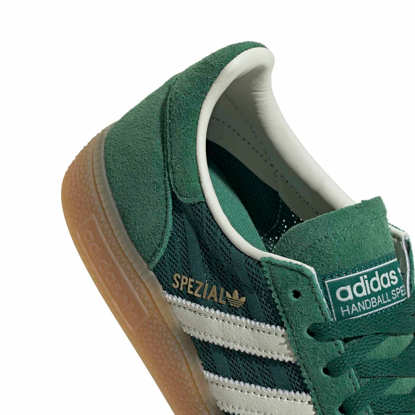 adidas Women's Handball Spezial Shoes - Cllgte Grn/Wht/Blanch Grn - View 8