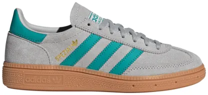 adidas Kids' Grade School Handball Spezial Shoes - Grey/Teal - View 1