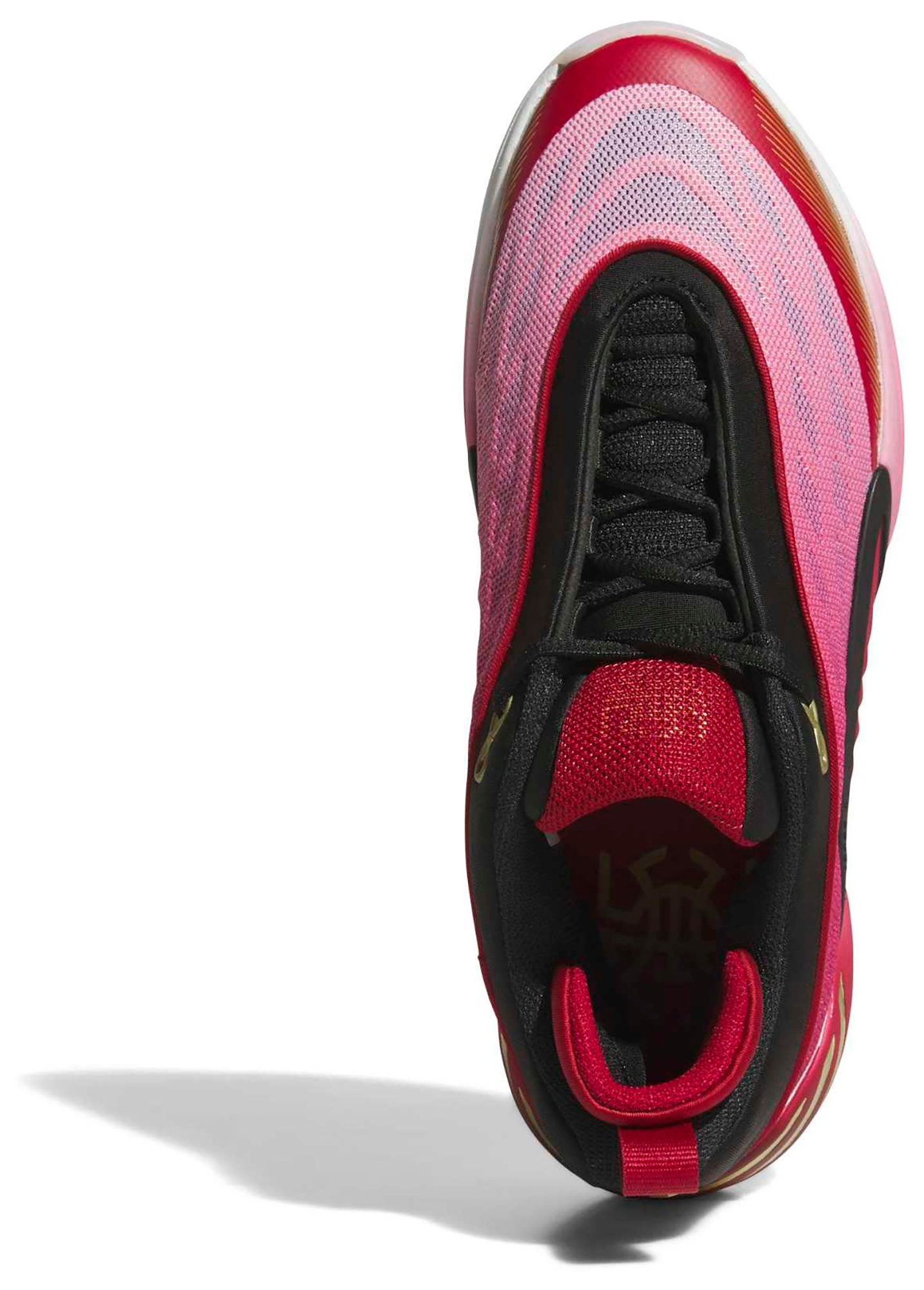 adidas D.O.N. Issue #8 Basketball Shoes - Ftwr White/Team Victory Red/Core Black - View 2