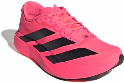 adidas Men's Adizero EVO SL Woven Running Shoes - Solar Turbo/Black/Carbon - View 5