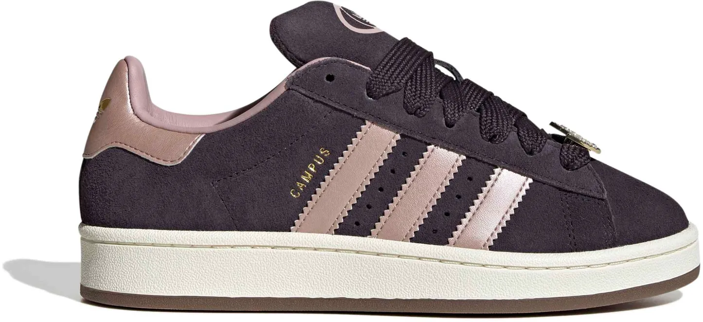 adidas Women's Campus 00s Shoes - Aurora Blk/Vapor Gry Mtlc - View 1