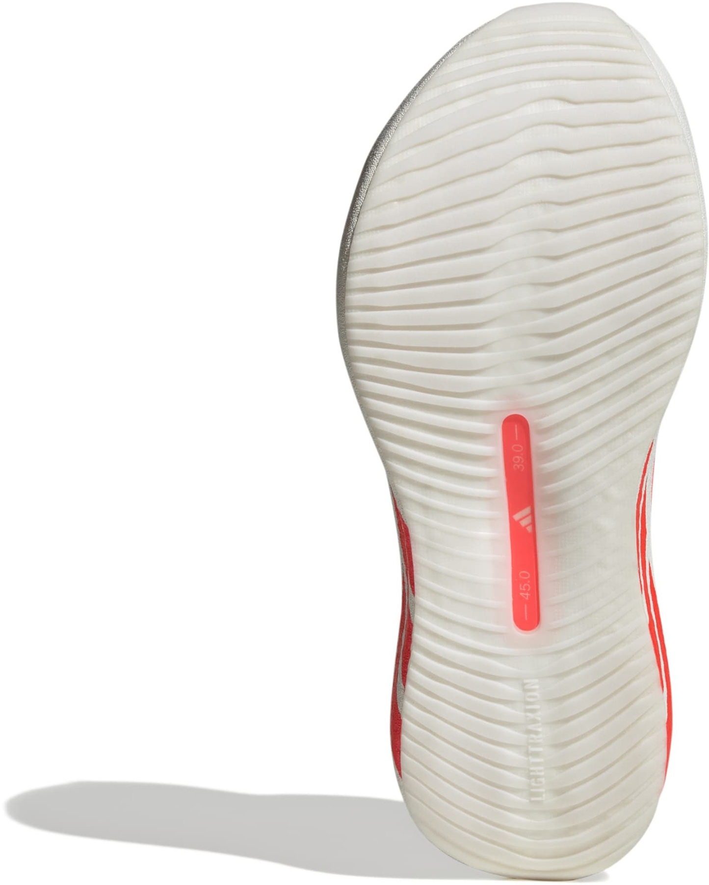 adidas Women's Hyperboost Edge Running Shoes - Hyper White/Solar Turbo/Solar Turbo - View 4